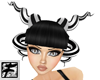 ~F~ BW Curly Horn Hair