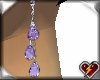 S Amethyst earings