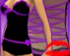 Badgal Bodysuit-Violet