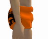 orange soccer short