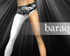 [bq] One leg-White-