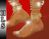 HLS-14kGoldSlaveAnklet-L