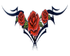 Tribal Rose Tattoo