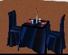 Silky Blue Dining Table