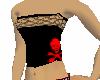 Black top w/ red skull