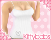 [Kb] White Tank Grey <3