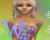 *W* Tie Dye Halter Top