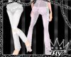 [Fly] Pegged Jeans White