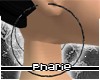 *P* Black Sparkle Hoops