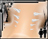 *L* Nose Spikes Silver