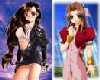 tifa and aerith