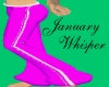 Pink Purple Sweat Pants