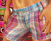SeMosPlaidPinkyShorts