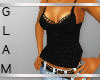 *G* Long Black Top