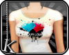 [K] Our Love White Tee
