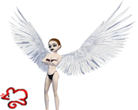 White Angel Wings