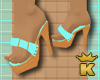 {K} Wooden Turquoise S.