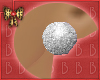 BB*Silvr Glitter Earstud