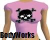 Pink Skull Tee