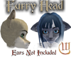 Furry Medium Muzzle Head