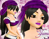 Yumi Raven/Royale Scarf