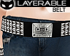 [SIN] Belt w/Tape buckle