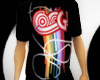 blk rainbow T