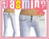 JaSmiNe White Denim Jean