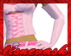 (L) Pink Leather Gloves