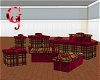 Chirstmas Gift Pile Red