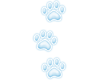 Blue Pawprints