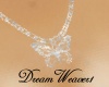 Silver Butterfly Necklac