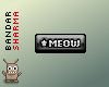 (BS) MEOW in black