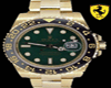 {F}Gold Rolex Watch-F