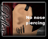 [R] Black ear rings