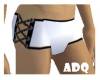 White Lace Boy Shorts