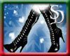 Lady Santa Knee Boots
