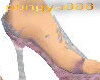[A]Pure pink shoes