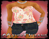 (MT)Floral Gooch Denim