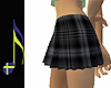 Grey/Black Pleated Mini
