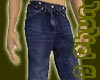 Hot Jeans in Dark Denim