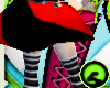 !S! Broken Skirt RED