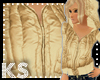 {K} Gold Hood Jacket