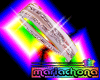silver diamond legband