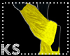 {K} Yellow Furry Boots