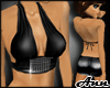 ANN Studded Halter BLACK