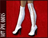 Hot PVC Boots White
