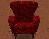 silk red chair