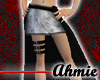 Double Skirt - Blk/Wht