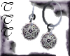 TTT Pentagram Earrings~P
